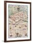 Map of the City of Le Havre, France, 1583-null-Framed Giclee Print