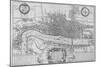 Map of the City of London and City of Westminster in C1600, 1708-null-Mounted Giclee Print