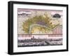 Map of the City of London, C1710-null-Framed Giclee Print