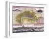 Map of the City of London, C1710-null-Framed Giclee Print
