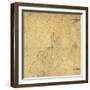 Map of The City of Los Angeles, c.1857-Ord, Edward Otto Cresap-Framed Art Print