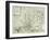 Map of the City of Rome, Engraved by the Artist, 1557-Antonio Lafreri-Framed Giclee Print