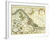 Map of the City of Vienna, 1692-Nicolas Sanson D'abbeville-Framed Giclee Print