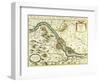 Map of the City of Vienna, 1692-Nicolas Sanson D'abbeville-Framed Giclee Print