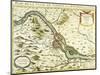 Map of the City of Vienna, 1692-Nicolas Sanson D'abbeville-Mounted Giclee Print