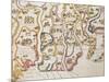 Map of the Coast of Africa and the River Gambia, 1622-null-Mounted Giclee Print