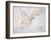 Map of the Colonies of North America at the Time of the Declaration of Independence-American-Framed Giclee Print