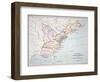 Map of the Colonies of North America at the Time of the Declaration of Independence-American-Framed Giclee Print