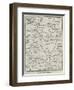 Map of the Country around Plevna-null-Framed Giclee Print