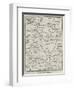 Map of the Country around Plevna-null-Framed Giclee Print