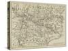 Map of the Delta of the Danube and the Dobrudscha-null-Stretched Canvas