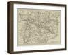 Map of the Delta of the Danube and the Dobrudscha-null-Framed Giclee Print