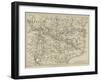 Map of the Delta of the Danube and the Dobrudscha-null-Framed Giclee Print