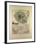 Map of the Democratic Republic of the Congo La Réunion Dahomey and Obock 1896-null-Framed Giclee Print