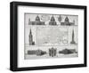 Map of the Diocese of London, 1720-John Harris-Framed Giclee Print