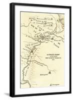 Map of the Discovery of the West-null-Framed Giclee Print