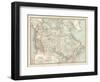 Map of the Dominion of Canada and Newfoundland-Encyclopaedia Britannica-Framed Art Print