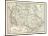 Map of the Dominion of Canada and Newfoundland-Encyclopaedia Britannica-Mounted Art Print