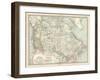 Map of the Dominion of Canada and Newfoundland-Encyclopaedia Britannica-Framed Art Print