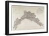 Map of the Dukedom of Genoa, Turin in Copper, 1846-null-Framed Giclee Print