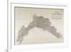 Map of the Dukedom of Genoa, Turin in Copper, 1846-null-Framed Giclee Print