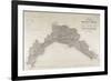 Map of the Dukedom of Genoa, Turin in Copper, 1846-null-Framed Giclee Print