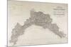 Map of the Dukedom of Genoa, Turin in Copper, 1846-null-Mounted Giclee Print