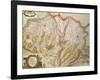 Map of the Dukedom of Parma from Regionum Italiae by Willem Blaeued in Italy-null-Framed Giclee Print