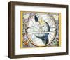 Map of the Earth-null-Framed Premium Giclee Print