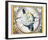 Map of the Earth-null-Framed Premium Giclee Print