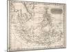 Map of the East India Islands Including the Philippines the Celebes Papua New Guinea Sumatra-A. Findlay-Mounted Photographic Print