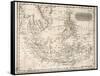 Map of the East India Islands Including the Philippines the Celebes Papua New Guinea Sumatra-A. Findlay-Framed Stretched Canvas