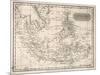 Map of the East India Islands Including the Philippines the Celebes Papua New Guinea Sumatra-A. Findlay-Mounted Art Print