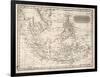 Map of the East India Islands Including the Philippines the Celebes Papua New Guinea Sumatra-A. Findlay-Framed Art Print