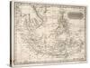 Map of the East India Islands Including the Philippines the Celebes Papua New Guinea Sumatra-A. Findlay-Stretched Canvas