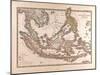 Map of the East Indian Islands, 1872-null-Mounted Giclee Print