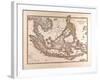 Map of the East Indian Islands, 1872-null-Framed Giclee Print