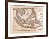 Map of the East Indian Islands, 1872-null-Framed Giclee Print