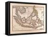 Map of the East Indian Islands, 1872-null-Framed Stretched Canvas