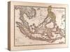 Map of the East Indian Islands, 1872-null-Stretched Canvas