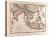 Map of the East Indies, 1872-null-Stretched Canvas