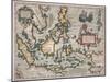 Map of the East Indies-Stapleton Collection-Mounted Giclee Print