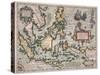 Map of the East Indies-Stapleton Collection-Stretched Canvas