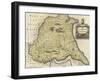 Map of the East Riding of Yorkshire-Robert Morden-Framed Giclee Print