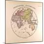 Map of the Eastern Hemisphere, 1872-null-Mounted Giclee Print