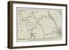 Map of the Eastern Soudan, Showing the Route from Souakim to Berber-null-Framed Giclee Print