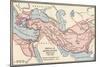 Map of the Empire of Alexander the Great in 323 Bc-null-Mounted Giclee Print