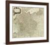 Map of the Empire of Germany, c.1790-Louis Stanislas D'arcy De La Rochette-Framed Art Print