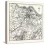 Map of the Environs of Edinburgh-null-Stretched Canvas