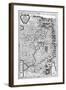 Map of the Garden of Eden, 1675-Athanasius Kircher-Framed Giclee Print